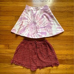 Zara Skorts/Skirts Bundle Size 9-10